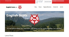 Desktop Screenshot of englishscotsforyes.org